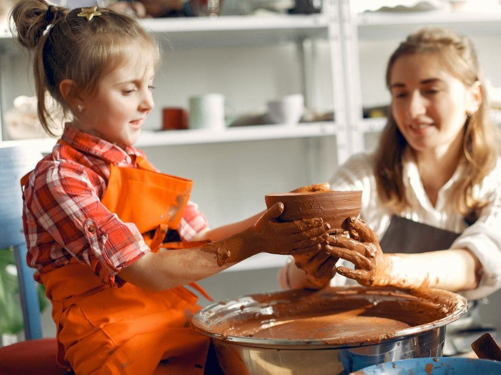 pottery-four-year-old
