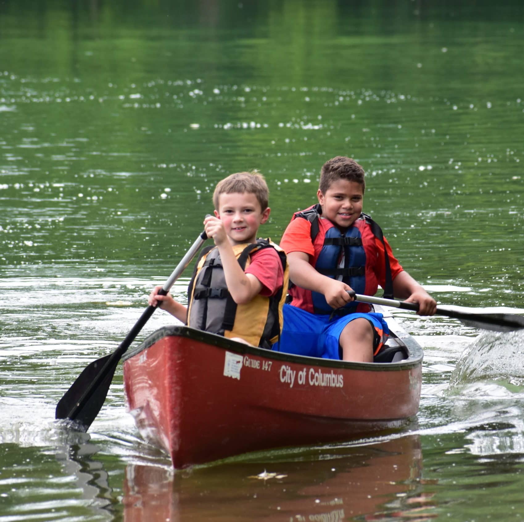 Discover Boating Camp  at O'Shaughnessy Reservoir