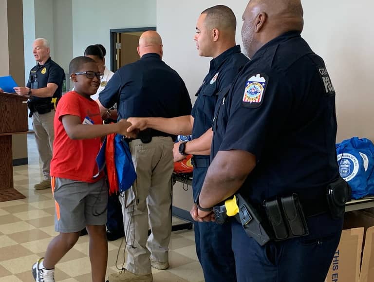 Columbus Police and Fire Exploration Camp