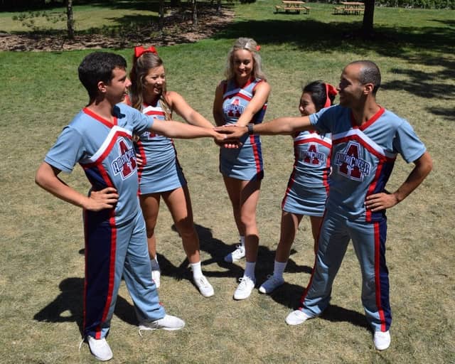 Camp Cheerful Retro Game Day