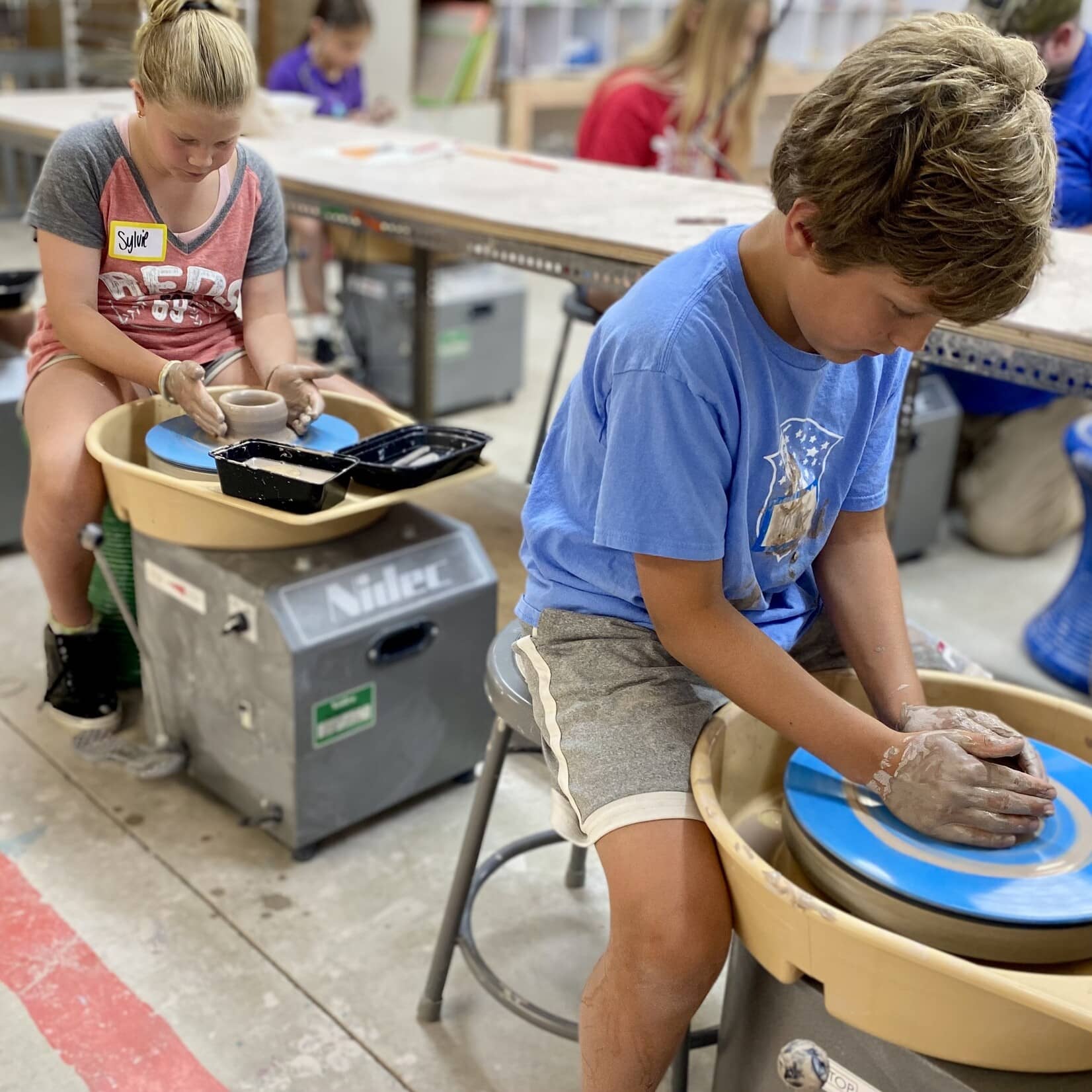 Homeschool Wheel Throwing
